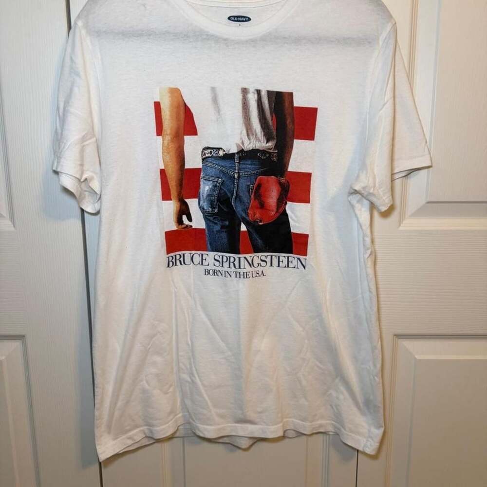Old Navy Bruce Springsteen Born In The U.S.A. Graphic T-Shirt